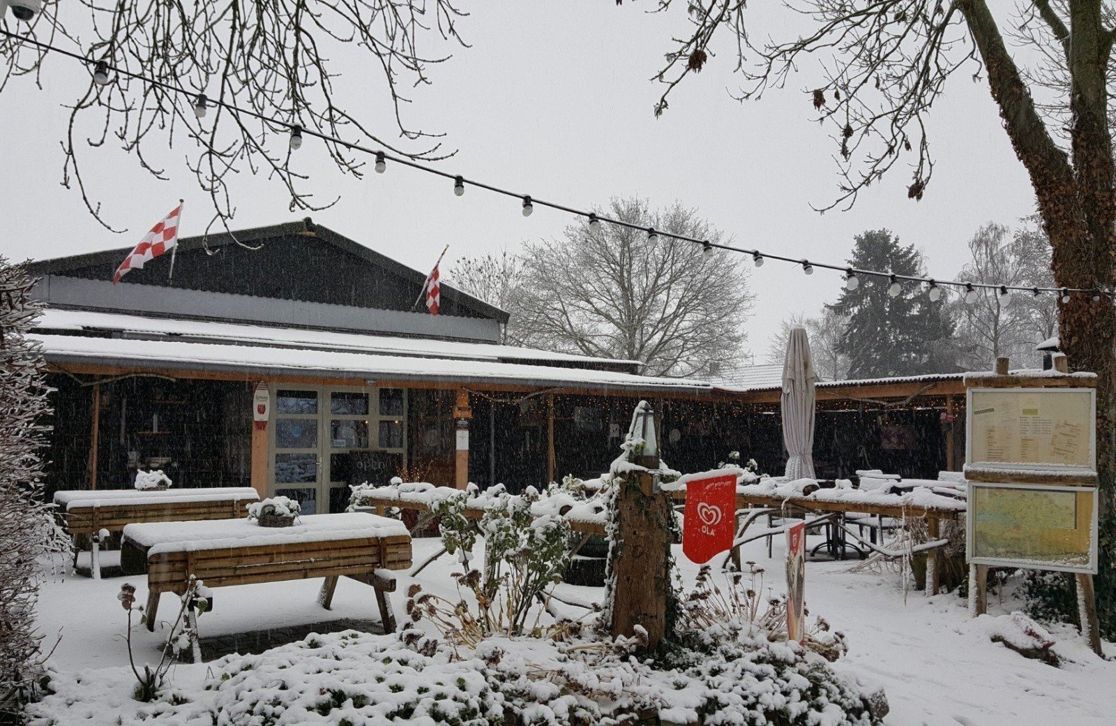 Wintercamping in Nederland